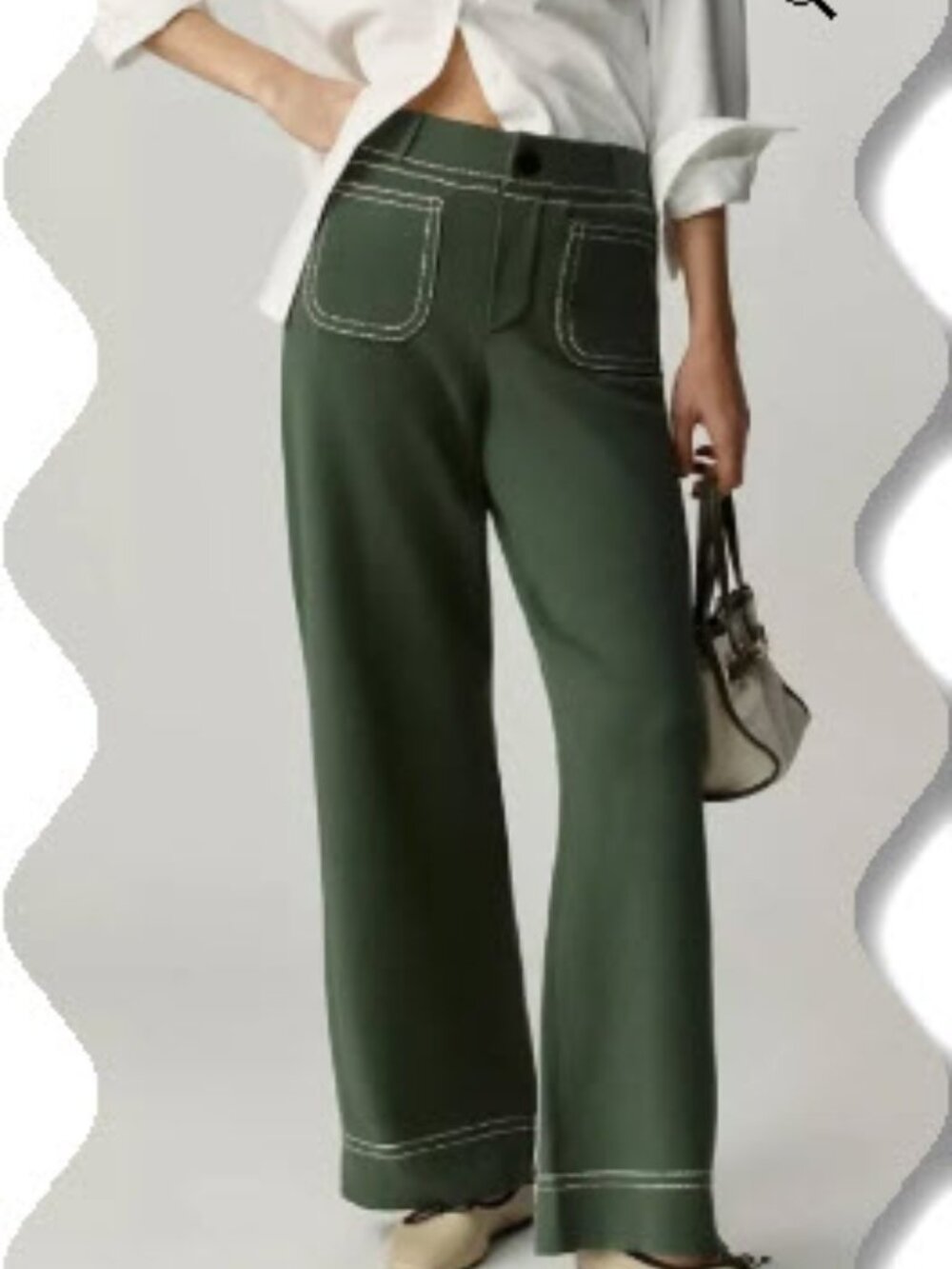 NWT Anthropologie Colette Full-Length Sweater Pants